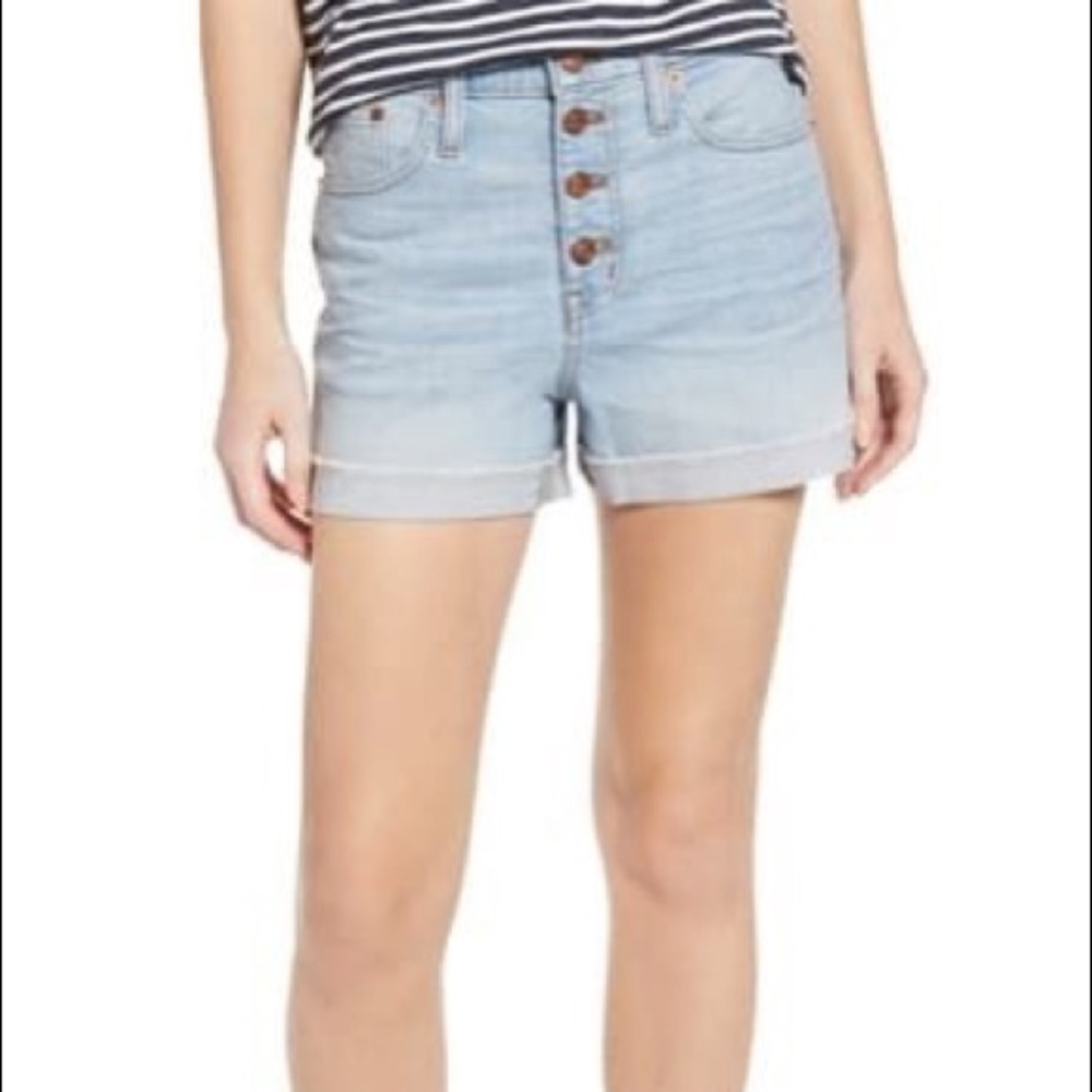 J crew Mercantile Botton fly High rise